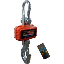 Premini 1 Ton Vinç Baskülü, Metal LCD Ekranlı, Hassas Ölçüm Aleti