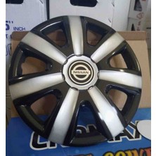Yk 14 Inç Nissan Micra / Almera / Primera / Note Uyumlu Jant Kapağı 4'lü Takım Amblem Hediyeli