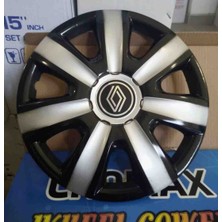 Yk 14 Inç Renault Symbol / Clio / Megane / R9 Uyumlu Jant Kapağı 4'lü Takım Amblem Hediyeli
