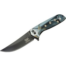 Belirtilmemiş Çakı 22 cm Yarı Otomatik , Kemerlikli