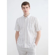 Lc Waikiki Yeni Sezon Regular Fit Armürlü Erkek Gömlek