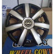 Yk 14 Inç Opel Corsa / Astra / Vectra / Meriva Uyumlu Jant Kapağı 4'lü Takım Amblem Hediyeli