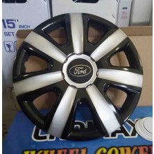 Yk 14 Inç Ford Focus / Fiesta / Escort Uyumlu Jant Kapağı 4'lü Takım Amblem Hediyeli