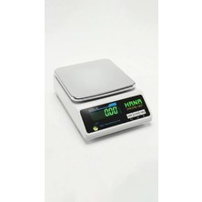 Premini Hassas Dijital Terazi, LED Ekran, Şarjlı, Kefeli, 3000 gr / 0.01 gr