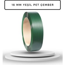 Dalpak Ambalaj 16 mm Yeşil Polyester ( Pet ) Çember 1000 Metre