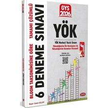 Data 2026 Gys Yök Yükseköğretim Kurumları Personeli 6 Deneme Çözümlü Görevde Yükselme Data Yayınları