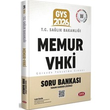Data 2026 Gys Sağlık Bakanlığı Memur, Vhki Soru Bankası Çözümlü Görevde Yükselme Data Yayınları