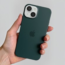 Pronorth IPhone 13 - 14 Uyumlu Kılıf Logolu Lansman Soft Yumuşak Içi Kadife Silikon Kapak