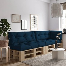 SİTEHOME Dış/iç Mekan 5 Li Palet Minderi Bahçe Minderi Seti Takımı
