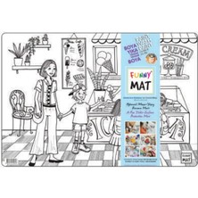 Blueb Funny Mat - Dondurma Dükkânı 33,5X48CM