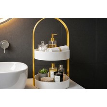 2katlı Banyo Makyaj Organizeri