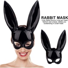 Munico 3 Adet Tam Yüz Tavşan Kulaklı Tavşan Maskesi Kadın Maskeli Balo Anime Cosplay Tam Yüz Başlığı Paskalya