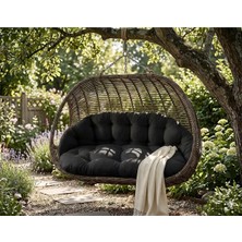 SİTEHOME Çift Kişilik Salıncak Minderi (Sadece Minder) 60X120 cm Oturma