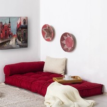 SİTEHOME Sofa Buklet Yer Minderi - Sedir Minderi