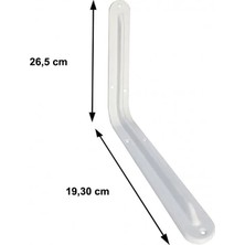 Blueb Raf Altı 8X10 mm Beyaz