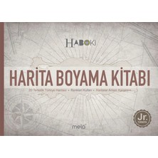Blueb Harita Boyama Kitabı 20 Tematik Türkiye Haritası