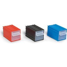 Blueb Portbag PÇ013 Çekmece Mavi-Kırmızı