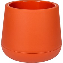 Herdekora Saksı Lale Plastik Turuncu 4 Lt. 27X23 Cm.