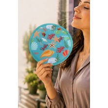 MiraLive Deniz Yıldızı Kore Yelpaze 20 cm