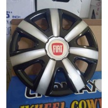 Yk 13 Inç Fiat Uno / Palio / Albea / Siena / Tempra / Tipo / Tofaş Uyumlu Jant Kapağı 4'lü Takım Amblem Hediyeli