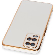 Bezos A54 4g Kılıf Volet Silikon - Beyaz