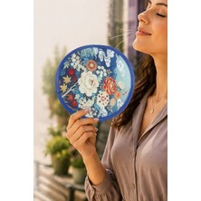 MiraLive Çiçek Kore Yelpaze 20 cm