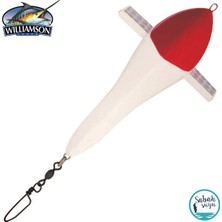Williamson Cezbedici Kuş (Trolling Teaser Bird) 19CM Kırmızı Beyaz