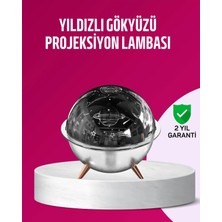 Premini Uzay Temalı USB Projeksiyonlu Nemlendirici ve Gece Lambası