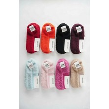 UZN Socks 5’li Peluş Ev Çorabı Seti - Yumuşacık Kışlık Ev Patik Çorap - Renkli Ev Terliği
