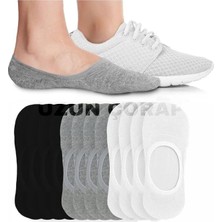 UZN Socks 8 Çift Pamuklu Babet Çorap - Gizli Çorap