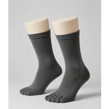 UZN Socks Bambu 5 Parmaklı Çorap 2 Çift Unisex – Terletmeyen, Parmak Ayrımlı Günlük Çorap