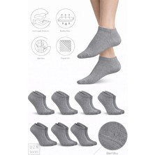 UZN Socks 6 Çift Bambu Patik Çorap – Nefes Alan, Yumuşak Dokulu, Günlük Kullanım