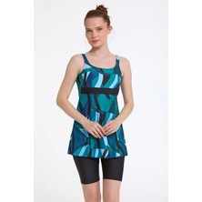 Ang Butik Argento 0551-326 Kadın Taytlı Tankini
