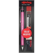 Seyfi Kırtasiye Visuclick Versatil+Min+Silgi 3lü Okul Seti- 0.7 mm Pembe