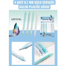 Seyfi Kırtasiye 4 Adet 0.7 mm Uçlu Versatil Kalem Plastik Gövde