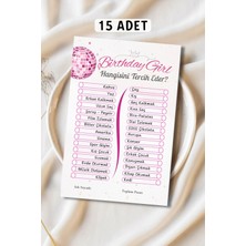 Metranya Doğum Günü Partisi - Hangisini Tercih Eder? 15 Adet Happy Birthday Konseptli Sevgiliye Hediye Kart