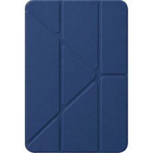 Fırsatkolik Apple Ipad 2025 10.9 10.nesil (A16) Mera Kalemlikli Tablet Kılıfı - Lacivert