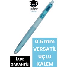 Seyfi Kırtasiye 0.5 mm Versatil Uçlu Kalem Pastel Renkler Yüksek Kalite Mekanizma Amerika Markası Writech