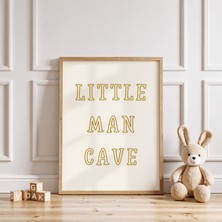Luxor Pixels (Çerçevesiz) Little Man Cave Çocuk Odası Poster
