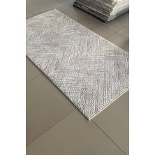Polaris Halı Kaymaz Taban, Kabartmalı, Salon, Mutfak, Koridor,yatak Odası, Kesme Yolluk Halı 7049 Vizon