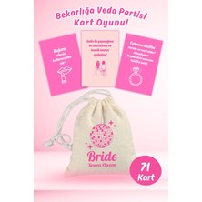 Metranya Bekarlığa Veda 10 Kişilik Etkinlik ve Oyun Kartları Bride To Be Partisi Eğlence Seti Nedime Quiz