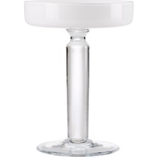 Paşabahçe Ayaklı Servis 12 cm Opal Krem, Şık Servis Tepsisi