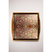 Paşabahçe Etnico Tepsi 37X40 Cm, Şık Servis Tepsisi