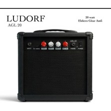 Ludorf Prefesyonel 20 Watt Elektro Gitar Amfisi AGL20(JAK Kablo Hediye)