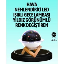 Premini USB Projektörlü Aromaterapi Nemlendirici, Masaüstü Kullanımına Uygun