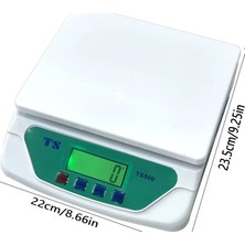 Fantastik Store TS-500 Dijital Terazi - LCD Ekran, Dara Alma, Sayım Fonksiyonlu, Yüksek Hassasiyetli Tartım Cihazı ( Lisinya )
