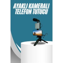 Fantastik Store Video Making Kit Telefon Tutucu Vlog Video Mini LED Işıklı - Lisinya