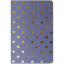 Fantastik Store Yıldızlı Mor Defter