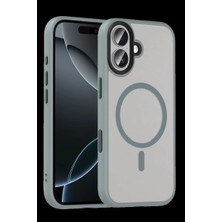 Mudanis Joko Apple Iphone 16 Megane Magsafe Kapak - Titan Gri