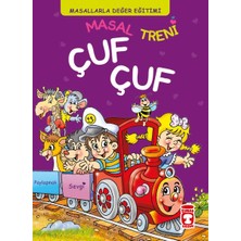 Fantastik Store Masal Treni Çuf Çuf - Masallarla Değer Eğitimi (Fleksi Cilt)
